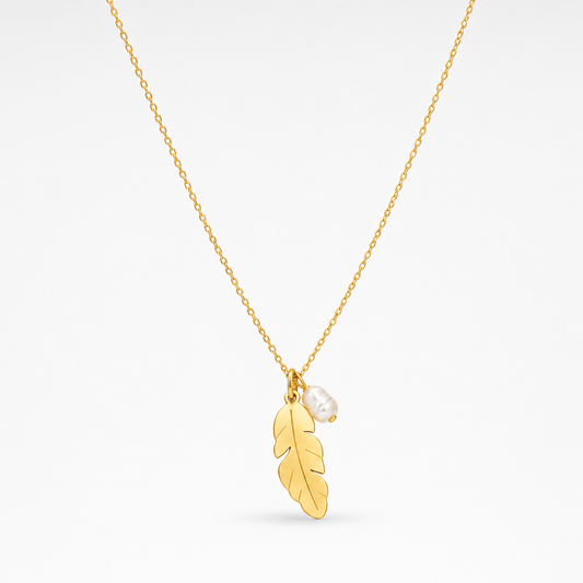 Dewleaf Necklace (Gold)