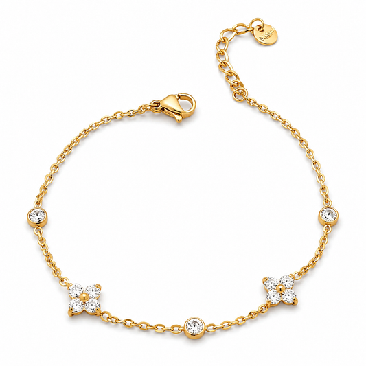 Four Leaf Delight Bracelet