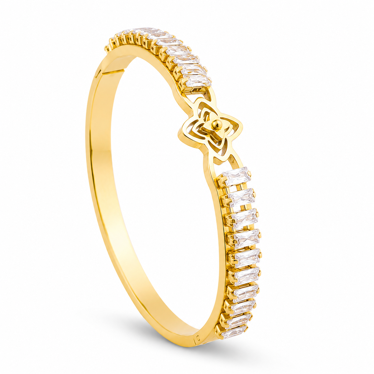 Floral Embrace Bracelet Band