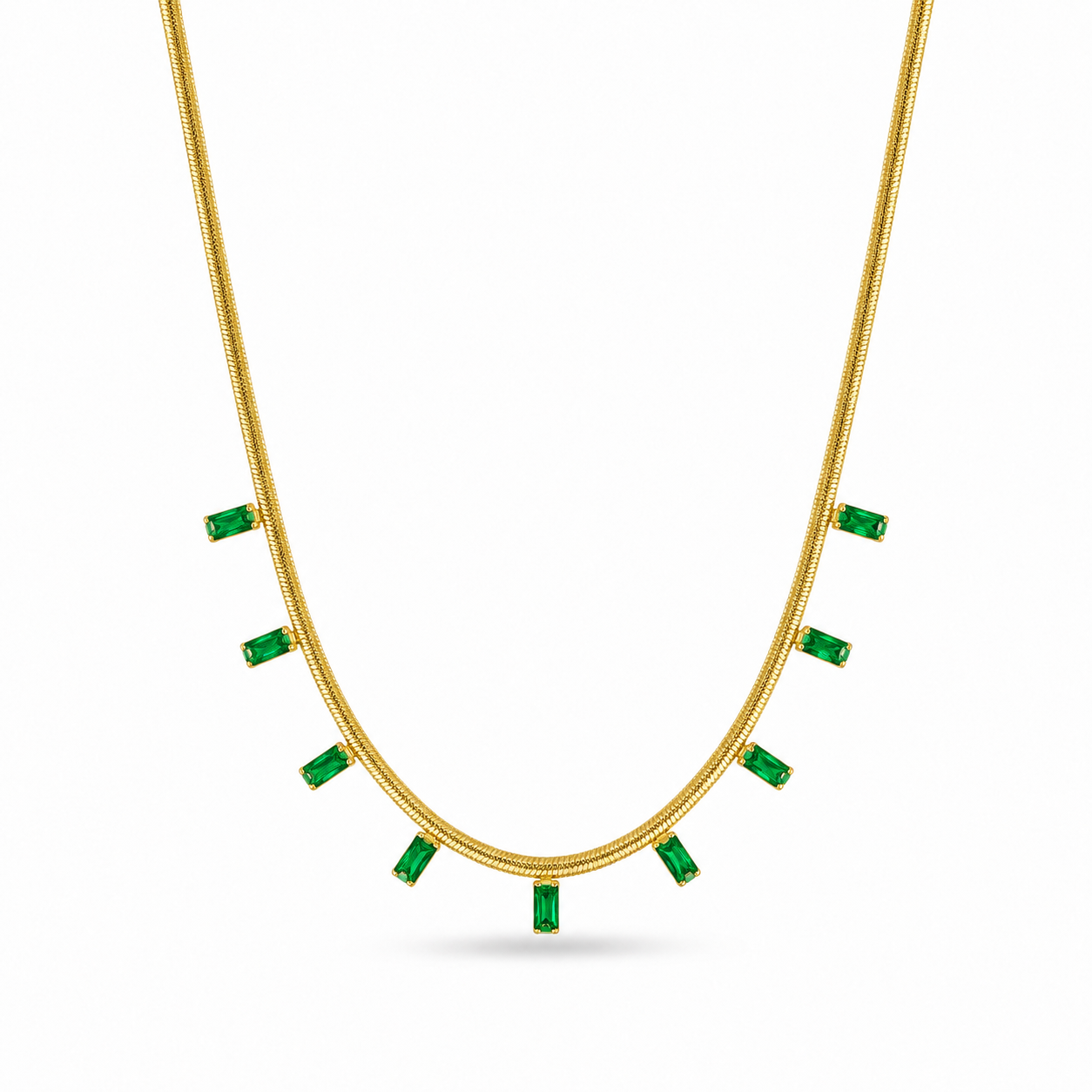 Emerald Christie Necklace