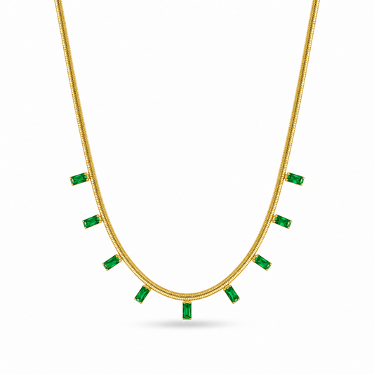 Emerald Christie Necklace