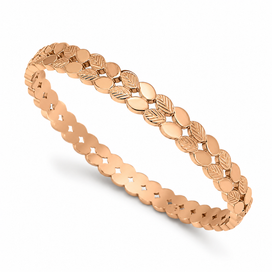 Braided Beauty Bracelet Band(Rose gold)