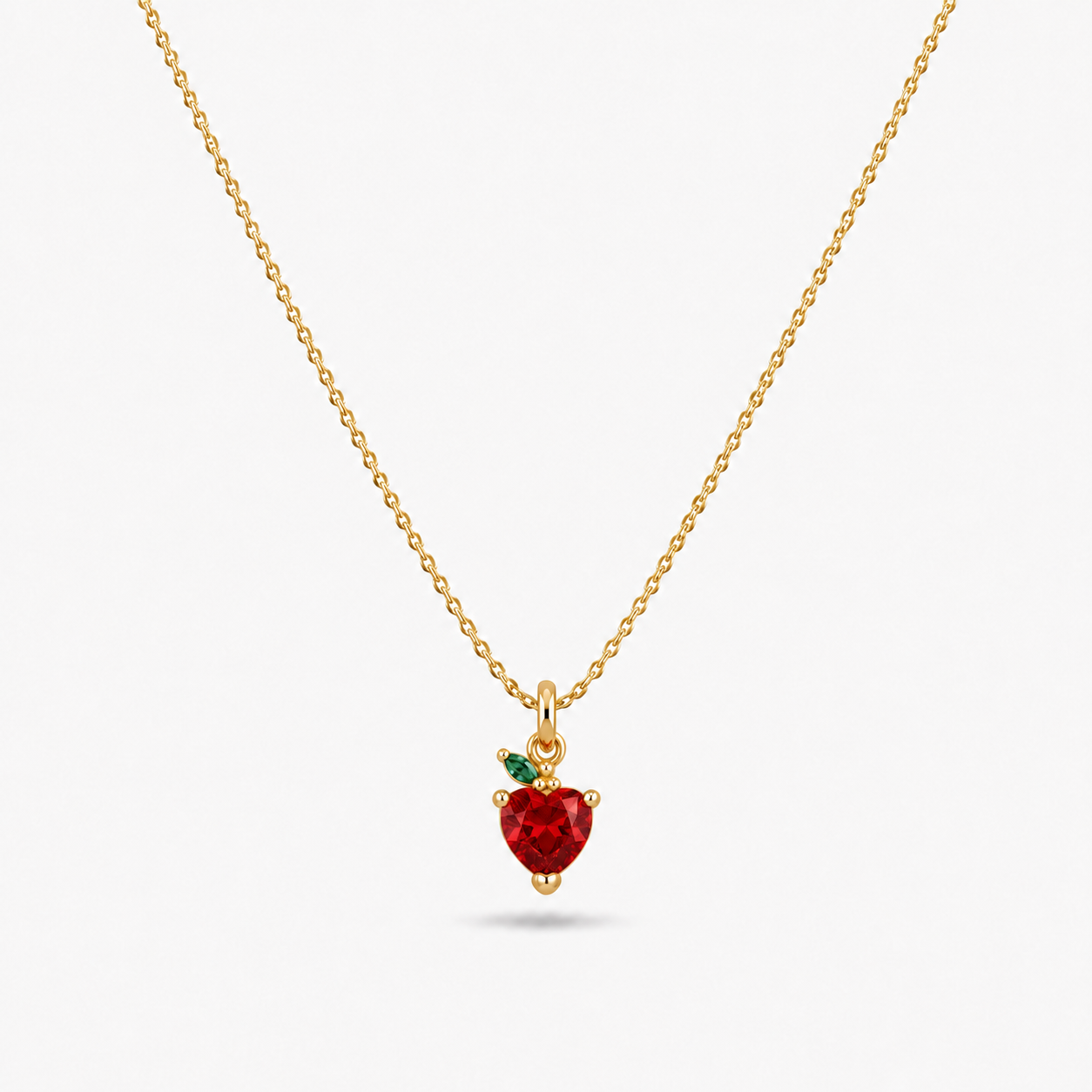 Strawberry Drop Necklace