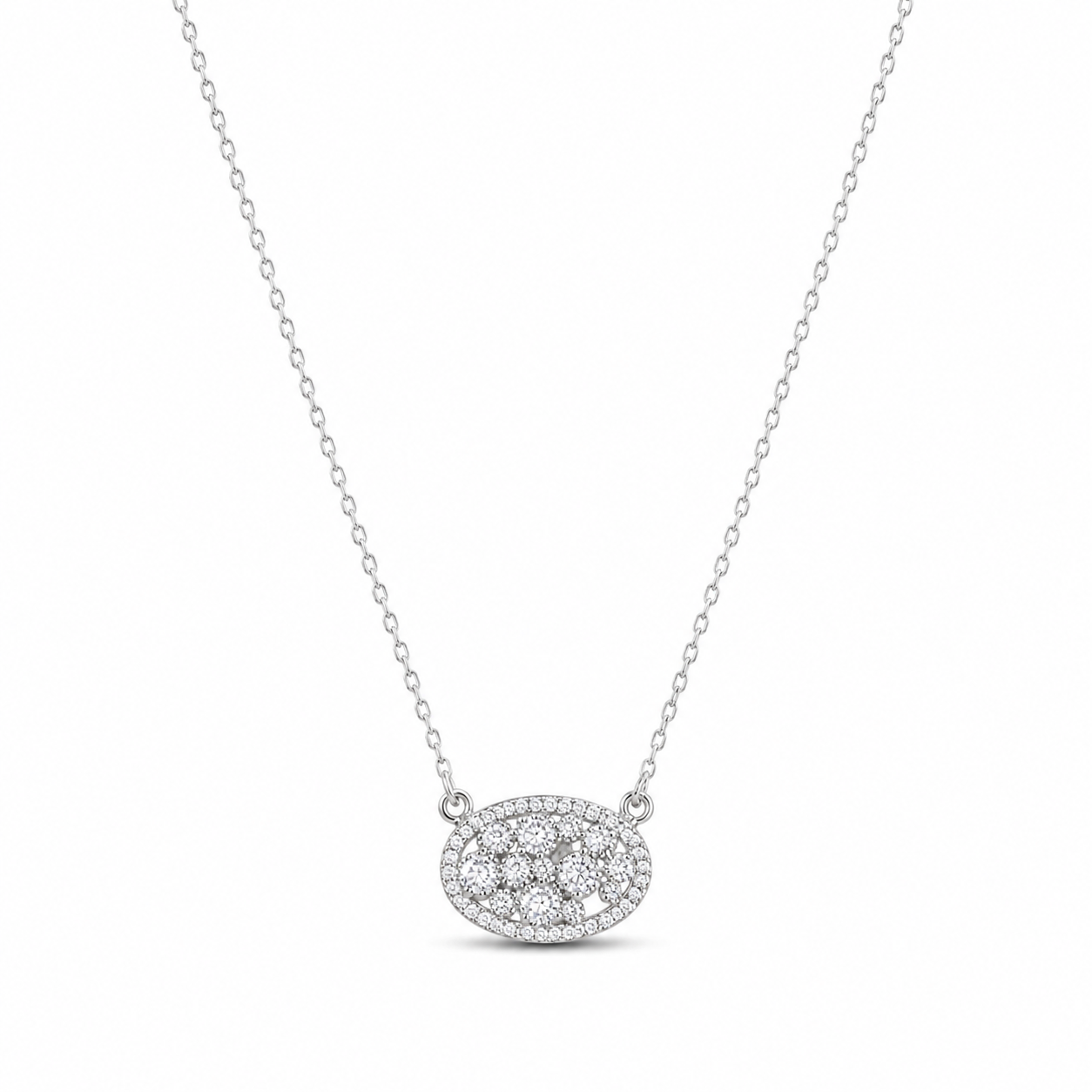 Chevy Silver Necklace
