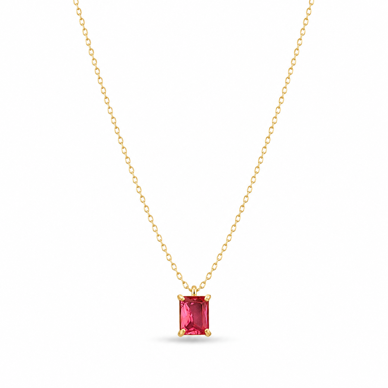 Magenta Bennie Necklace