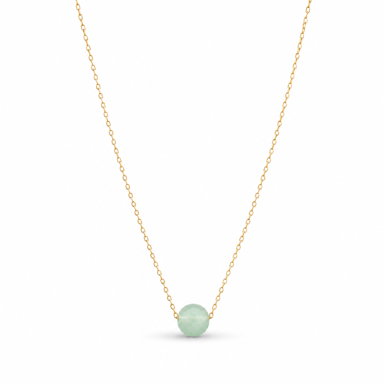 Green Bead Necklace