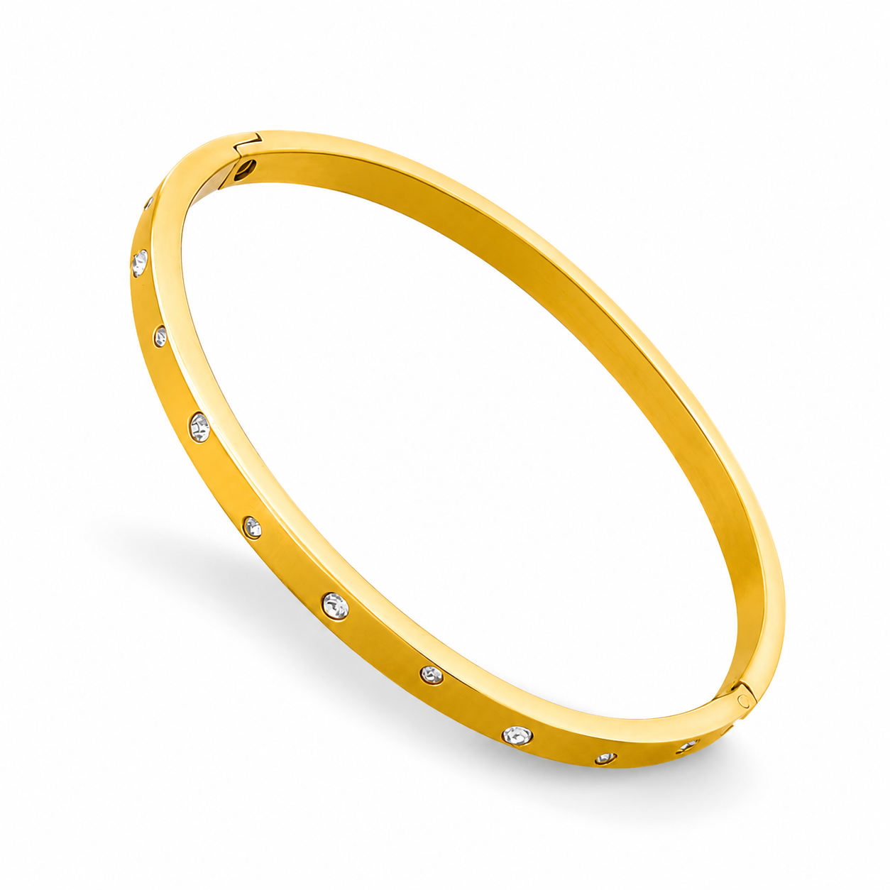 Crystal Marley Bracelet Band (Gold)