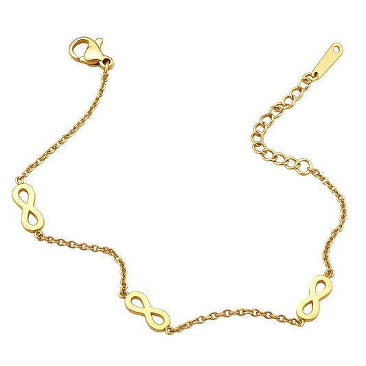 Golden Infinity Bracelet