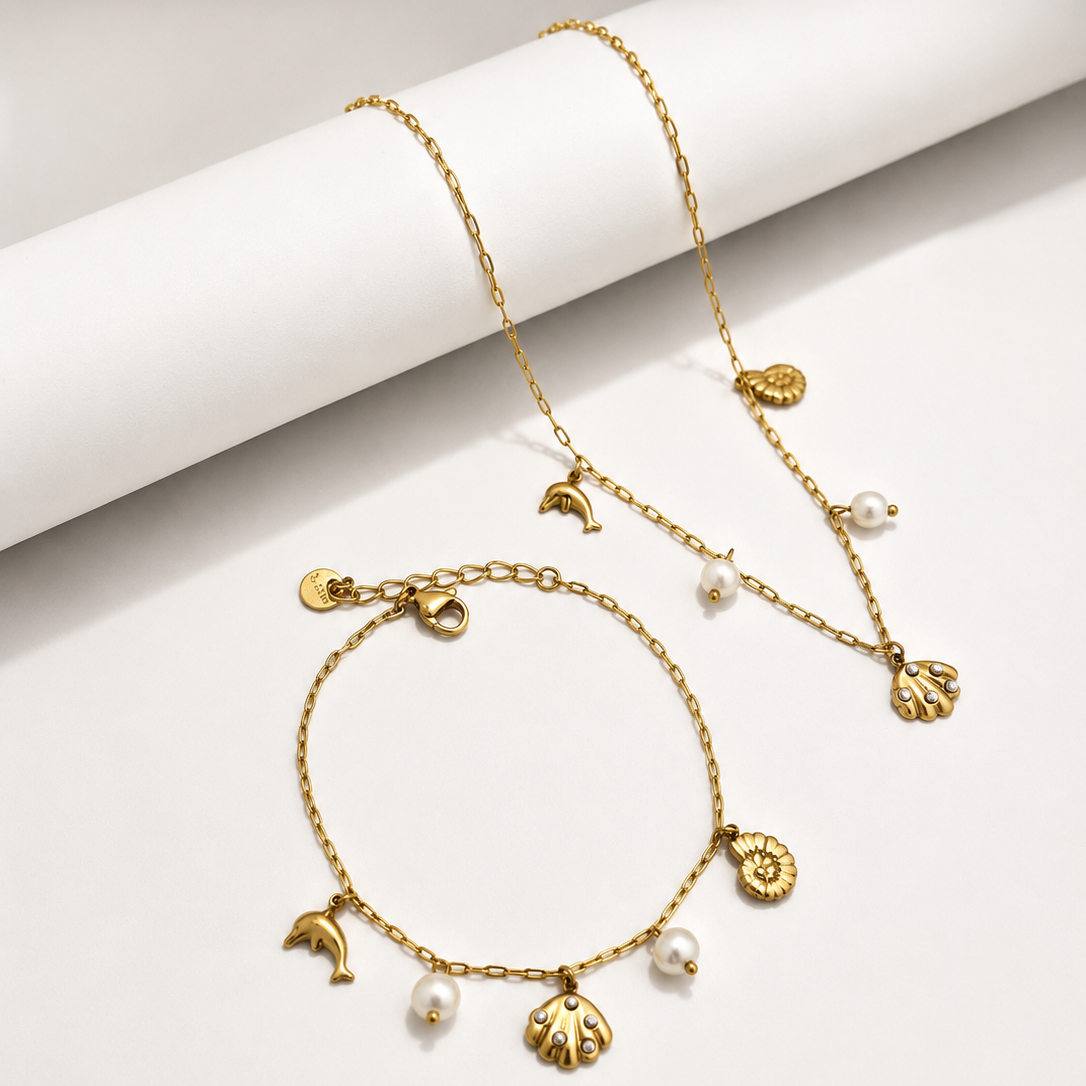 Seashell Charm Set