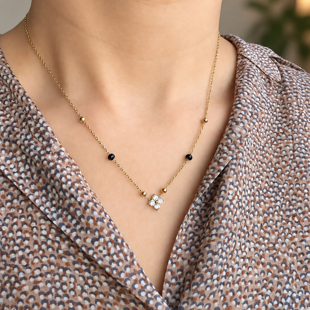 Celeste Noir Mangalsutra