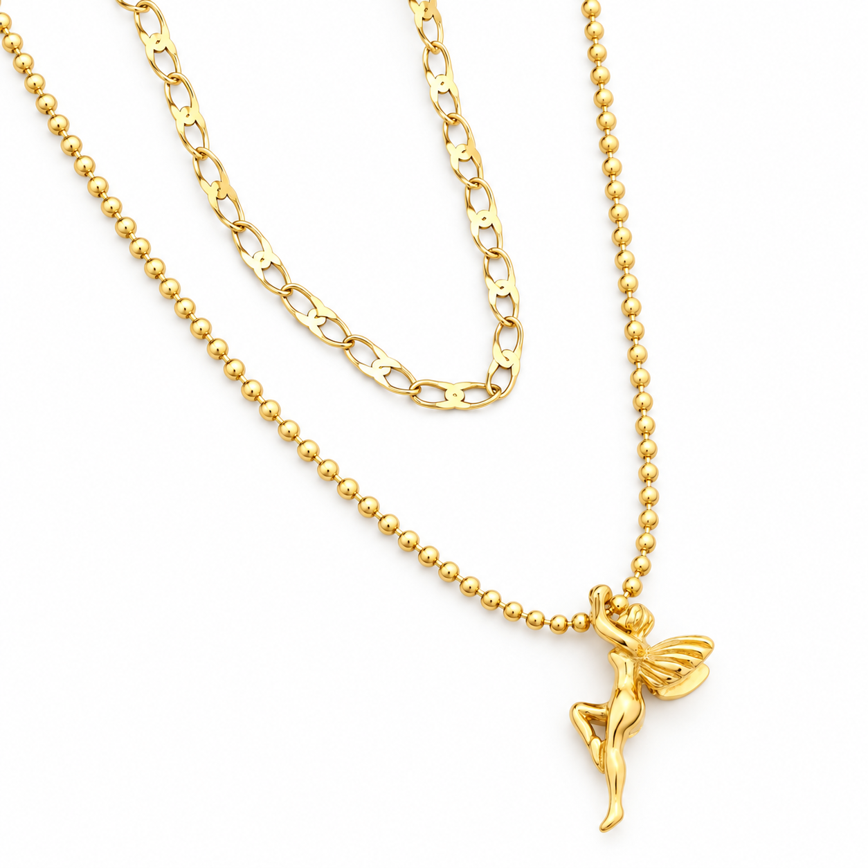 Angel Layered Necklace