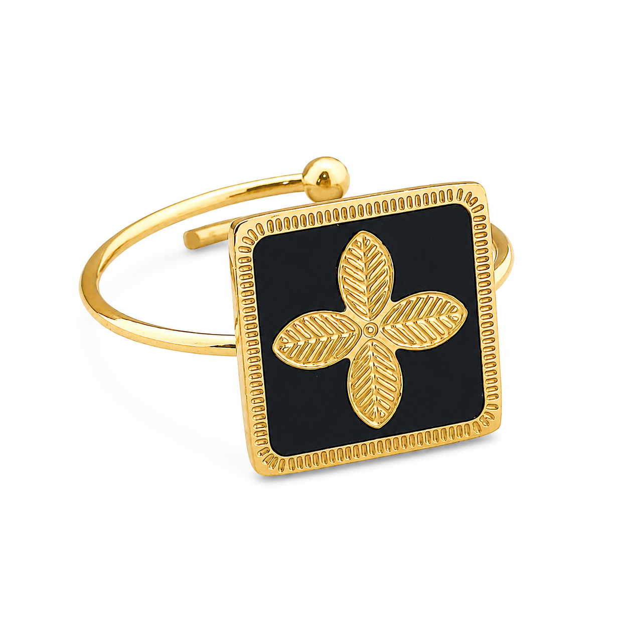 Black Brianna Ring