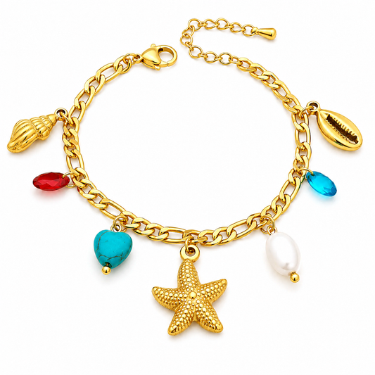 Ocean Soul Charm Bracelet
