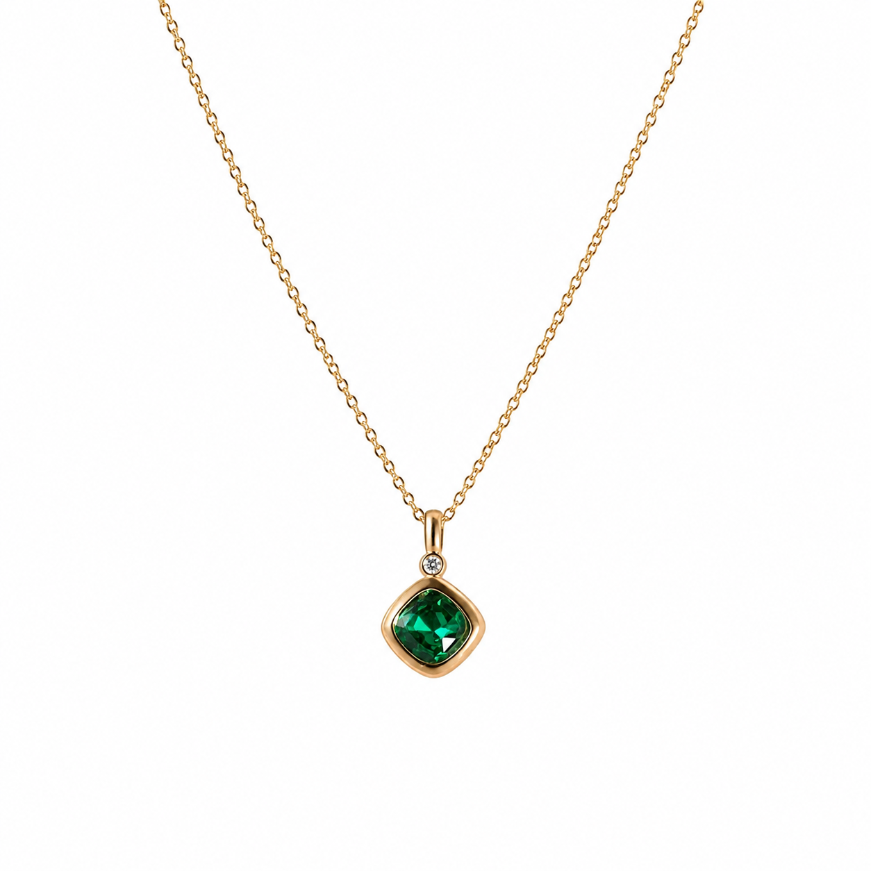 Emerald Charlene Necklace