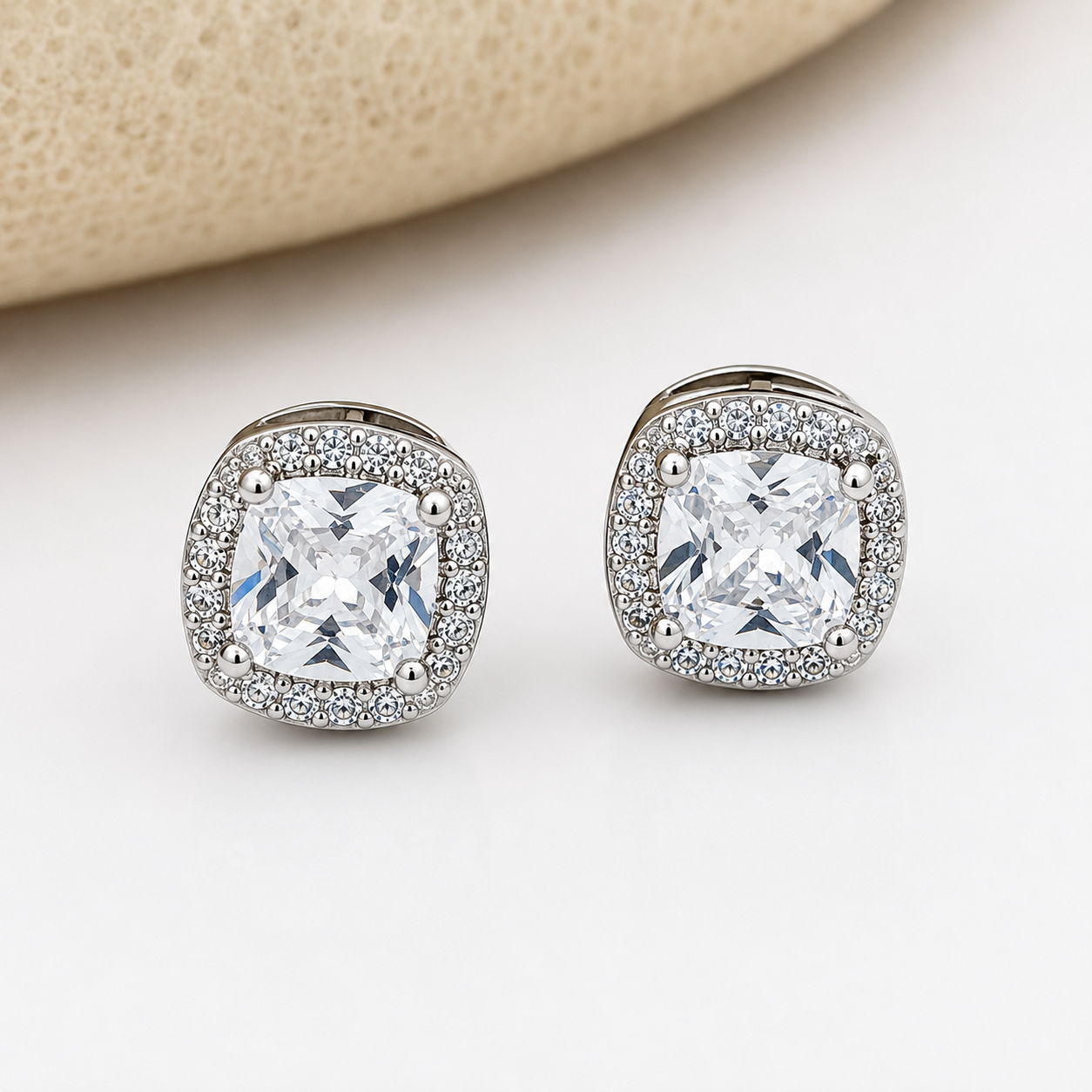 Diamond Mist Studs