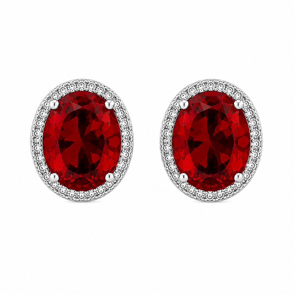 Ruby Opulence Studs