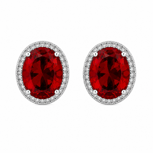 Ruby Opulence Studs