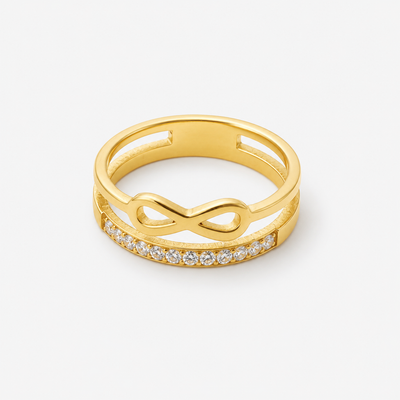 Golden Grace Bow Ring