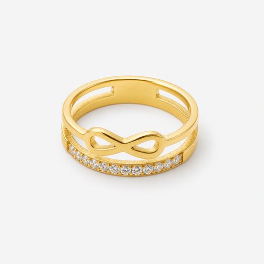 Golden Grace Bow Ring