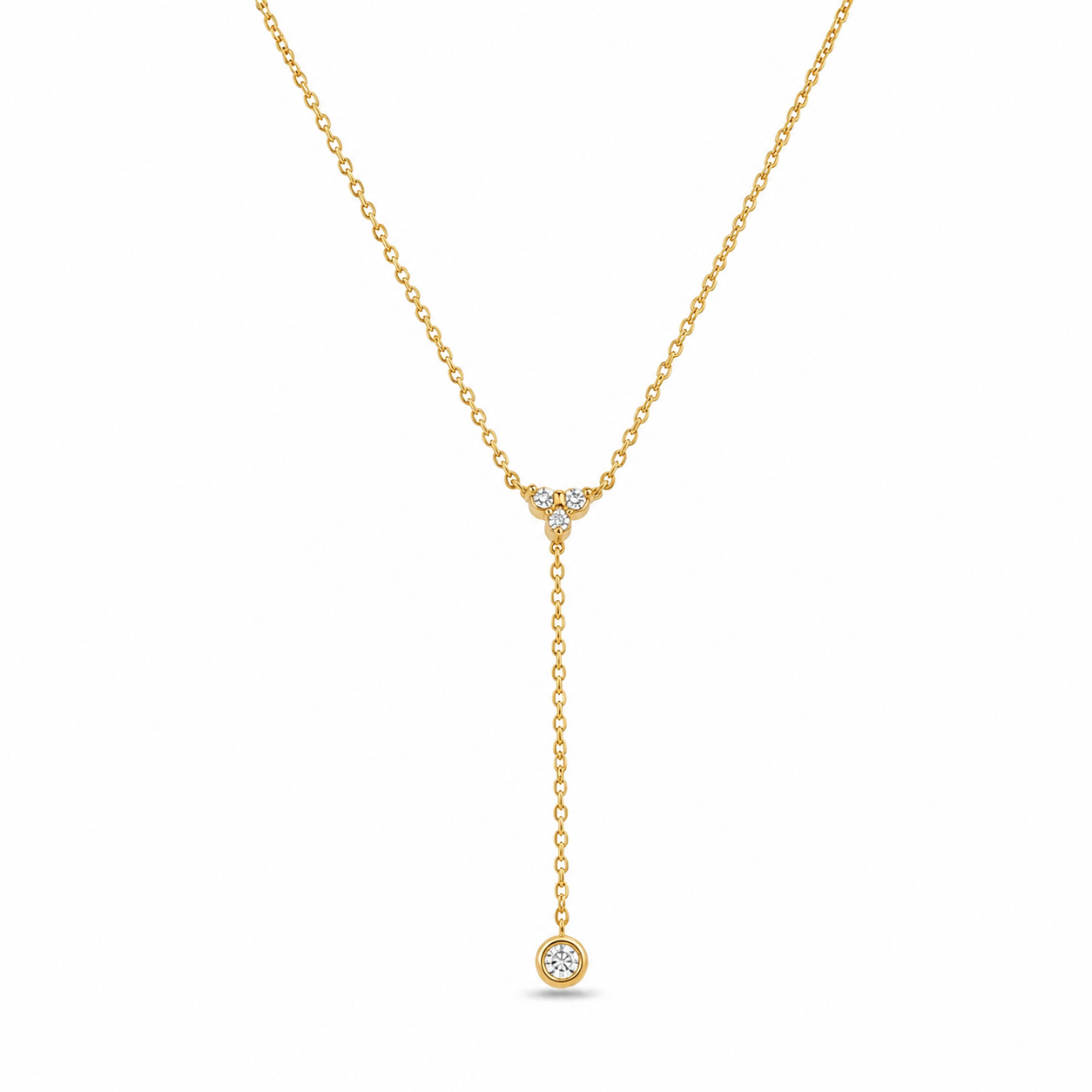 Graceful Trio Necklace