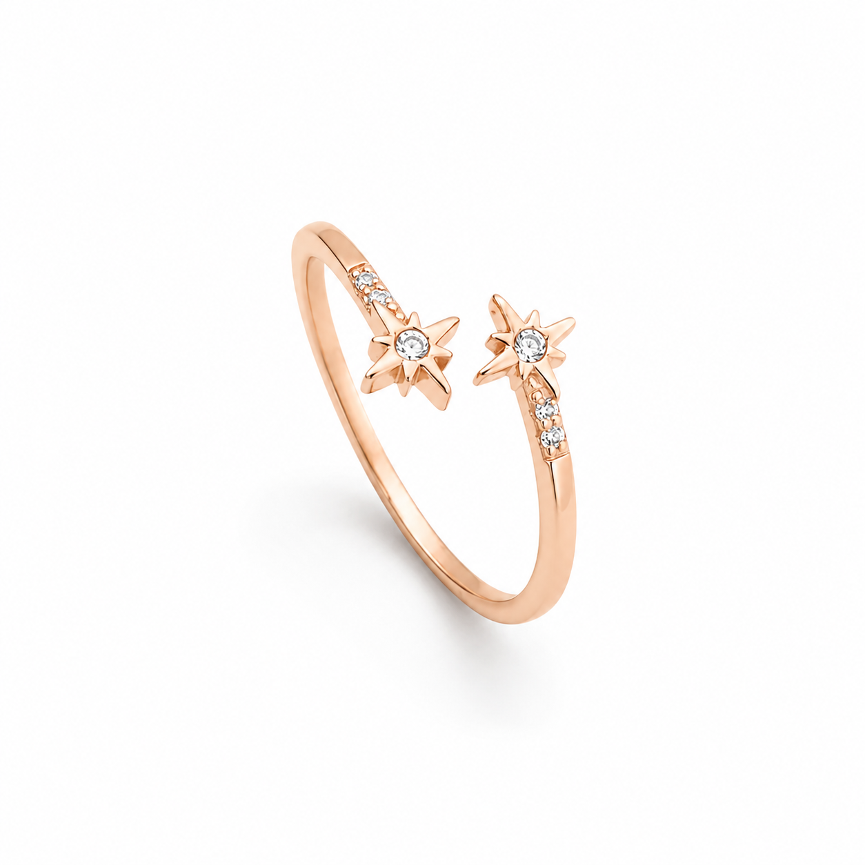 Mini Crystal Star Ring