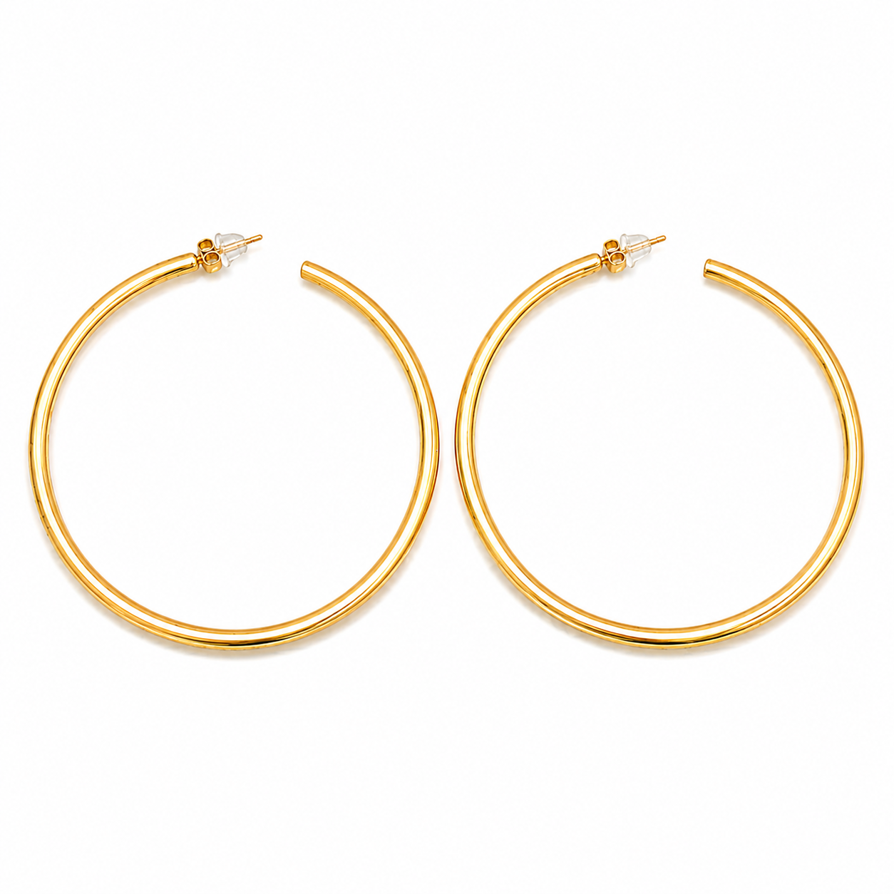 Golden Halo Hoops