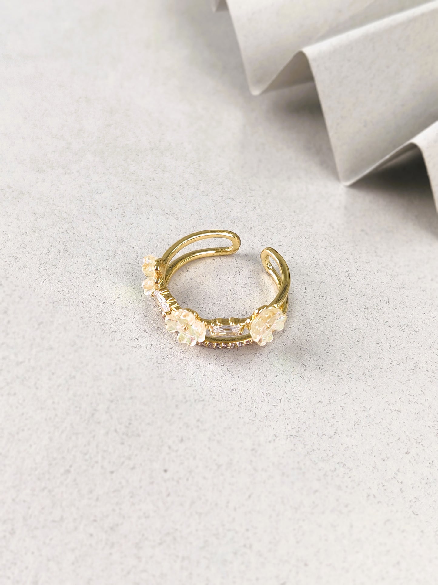 Christina Flower Ring
