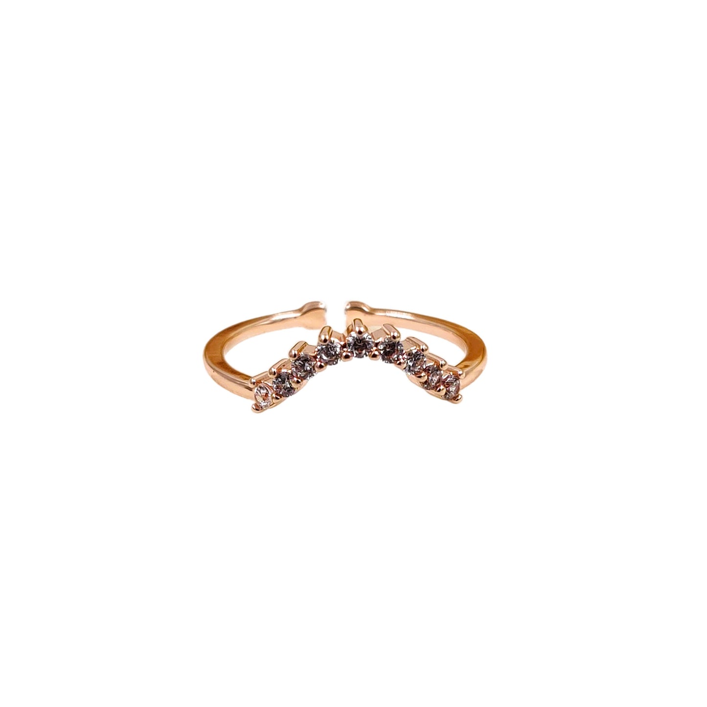 Crystal mala Ring