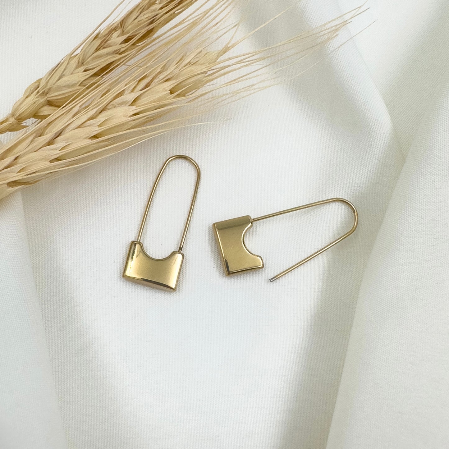 Safety Pin Earrings