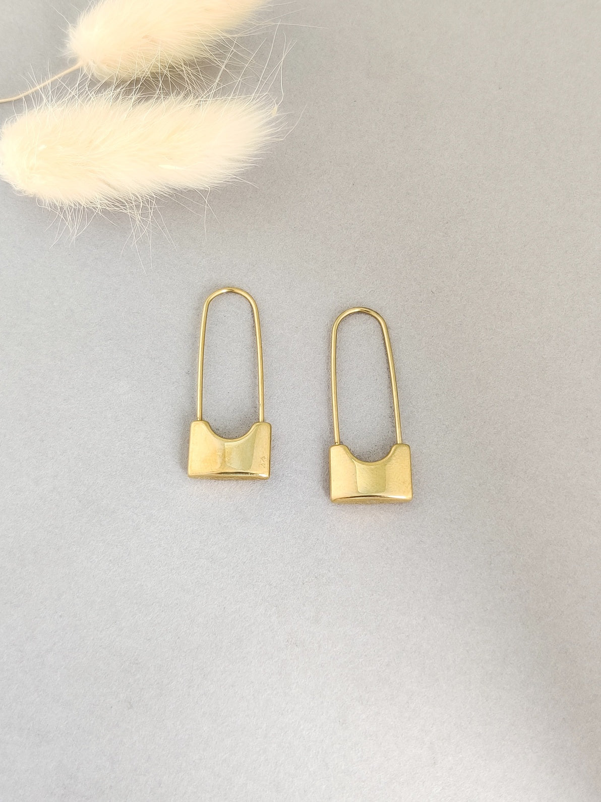 Safety Pin Earrings