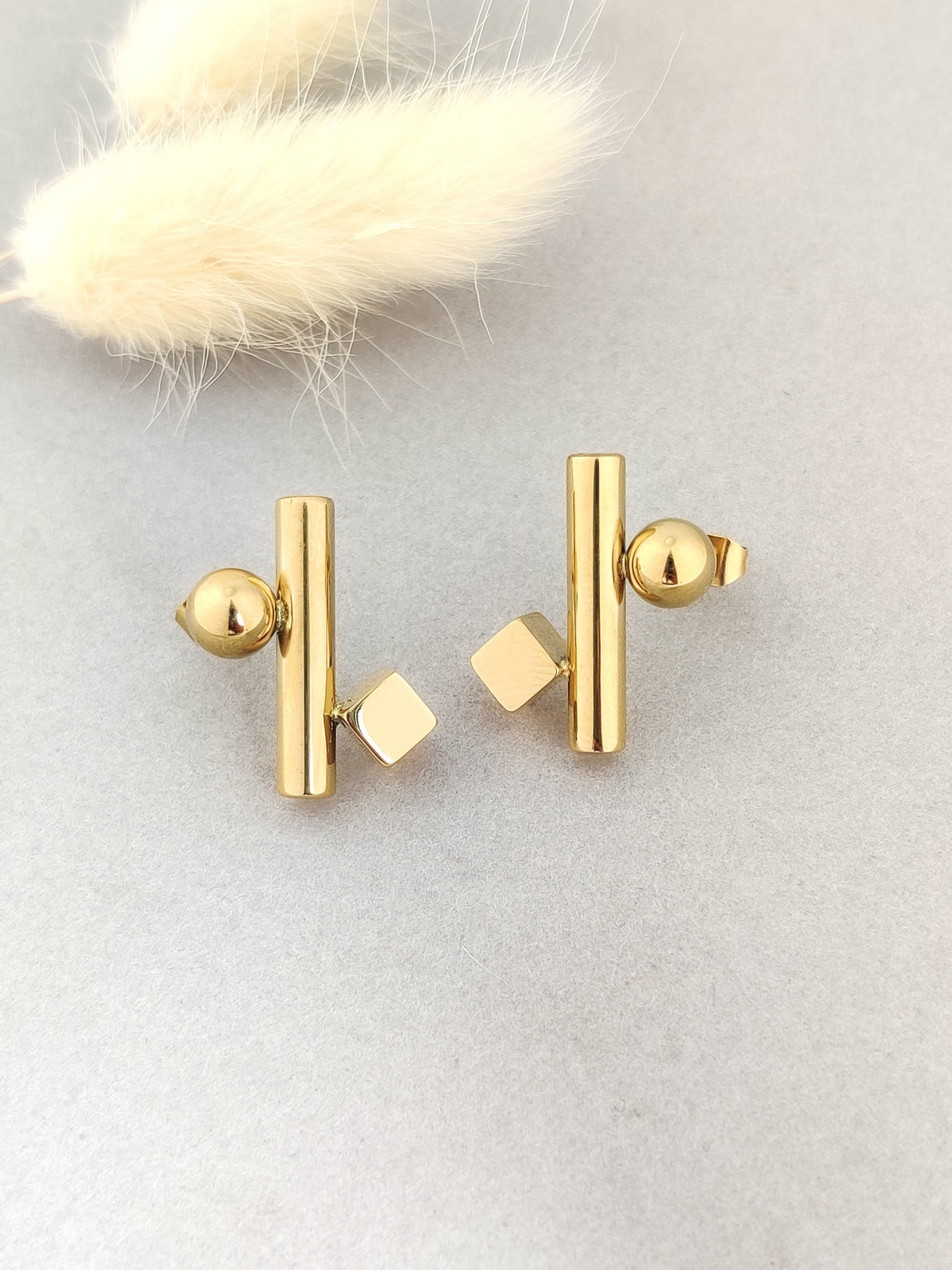 Modern Geometric Earrings