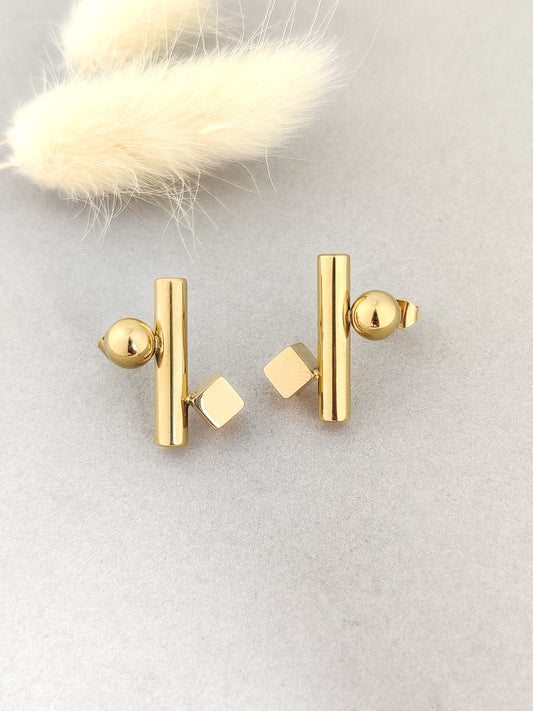 Modern Geometric Earrings