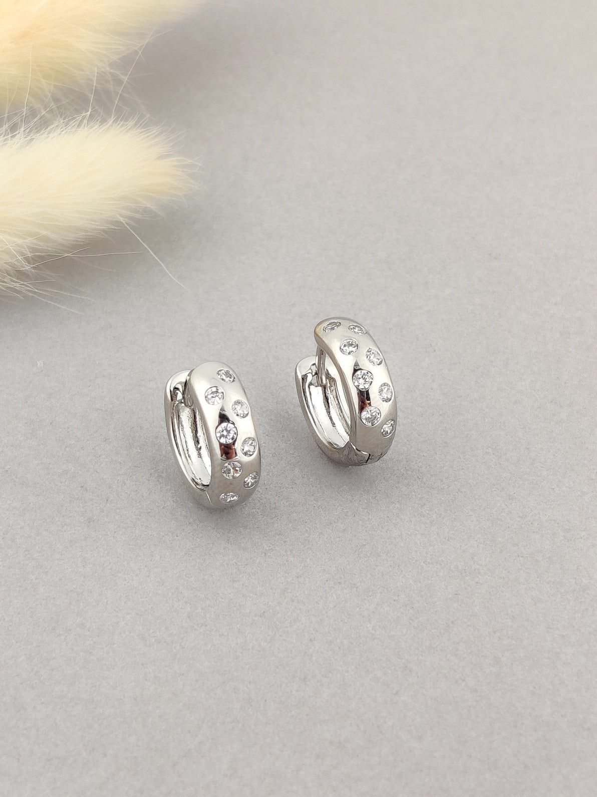 Ingrid Huggie Hoops