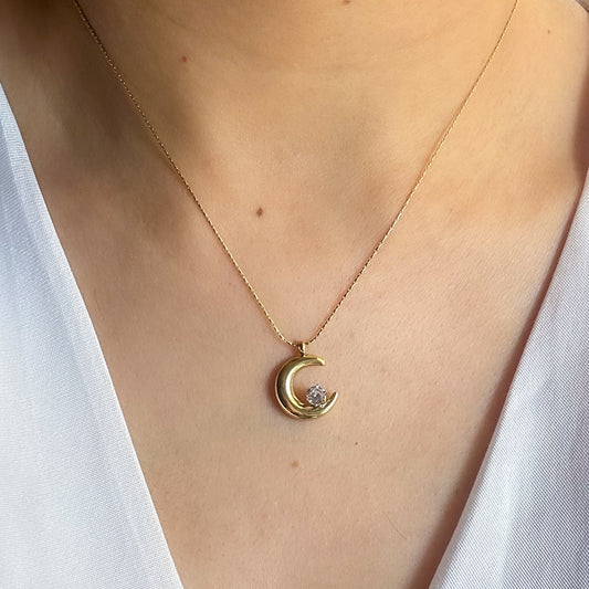 Esmie Moon Necklace