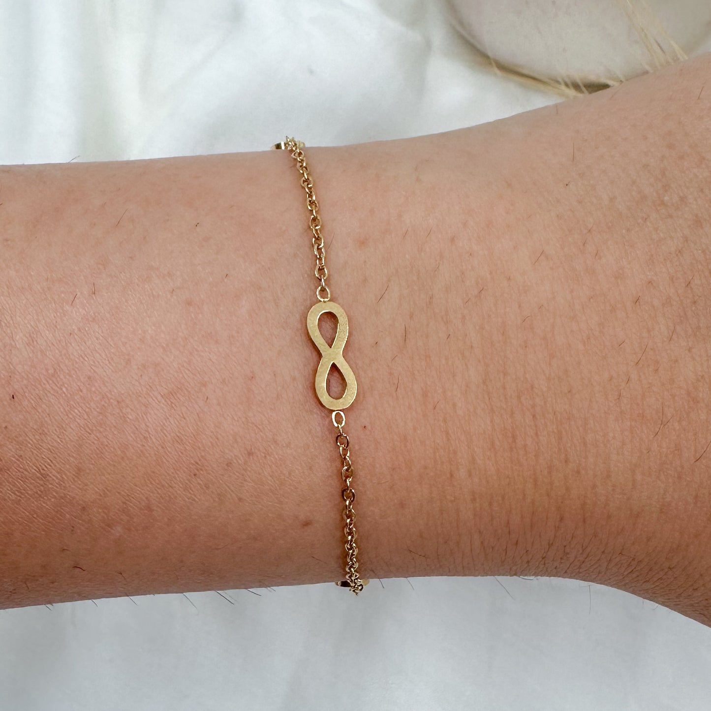 Golden Infinity Bracelet