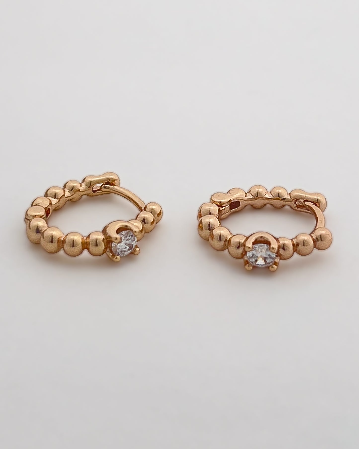 Radiant Huggie Hoops