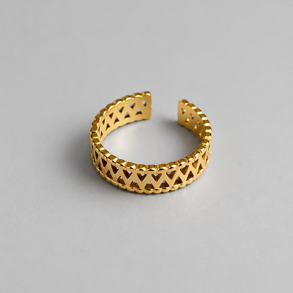 Filigree Cuff Ring