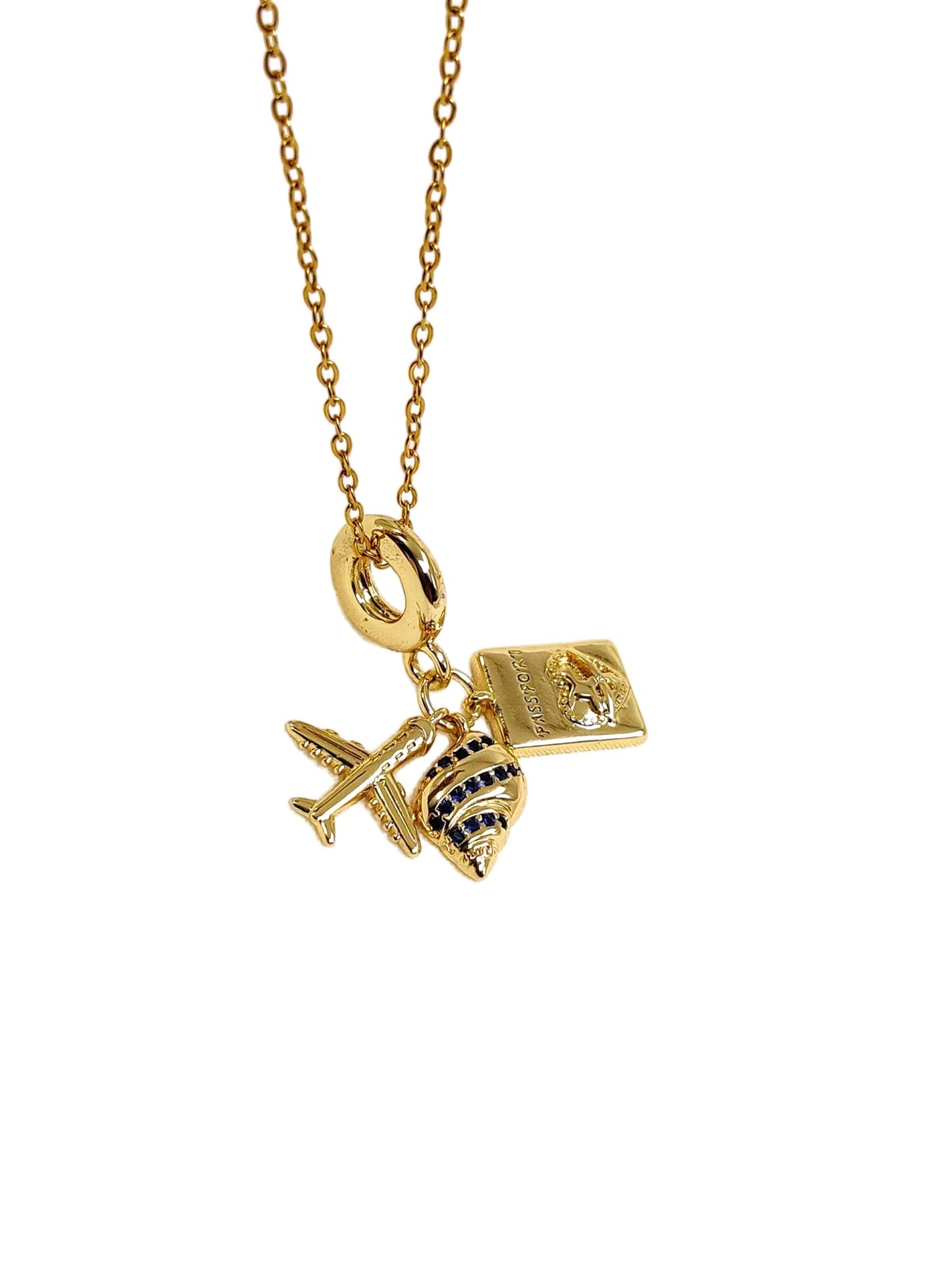 Globetrotter Charm Necklace