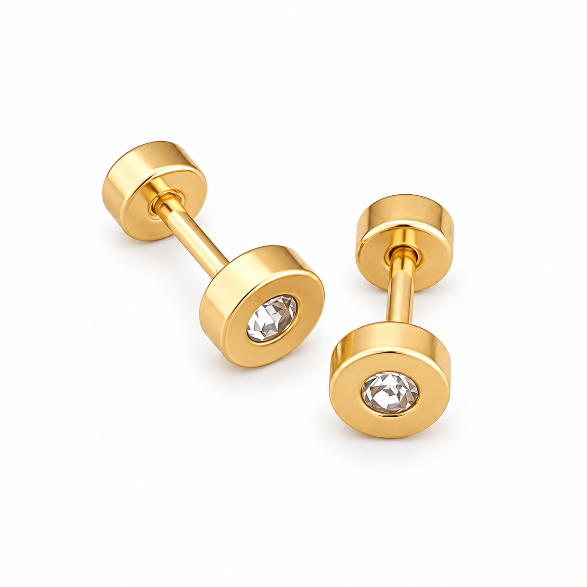 Crystal Grace Piercing Earrings
