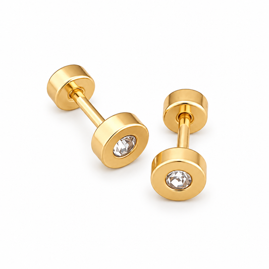 Crystal Grace Piercing Earrings