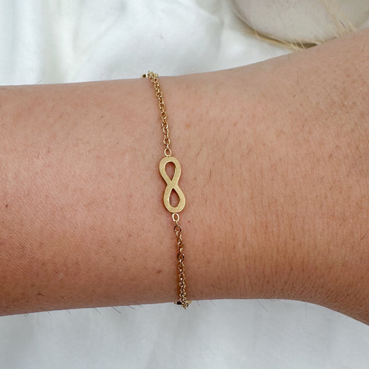Golden Infinity Bracelet