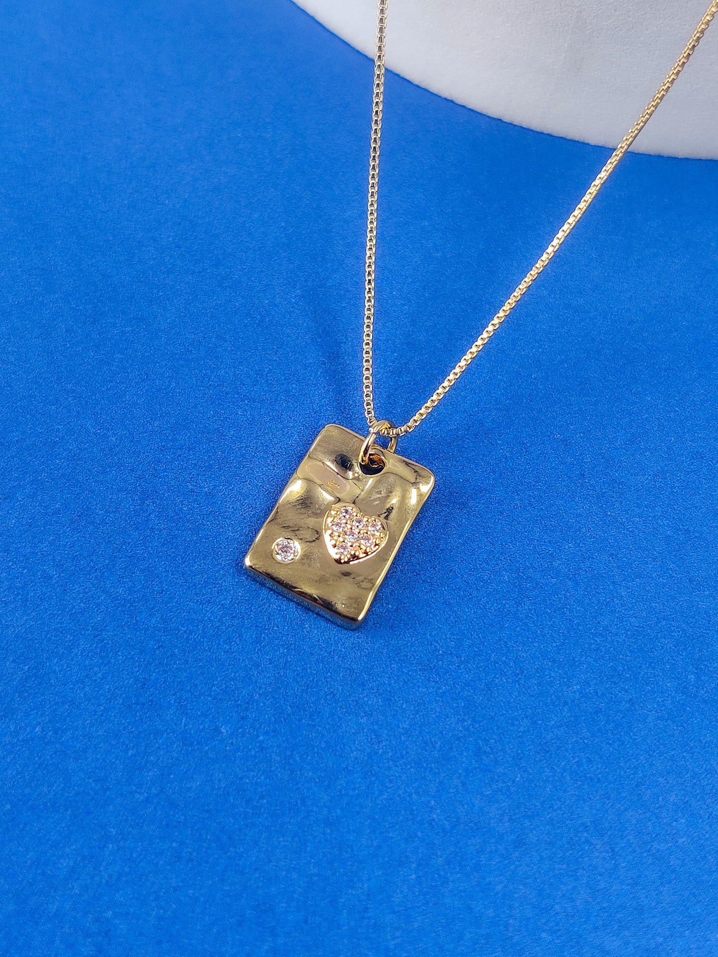 Heart Bar Necklace