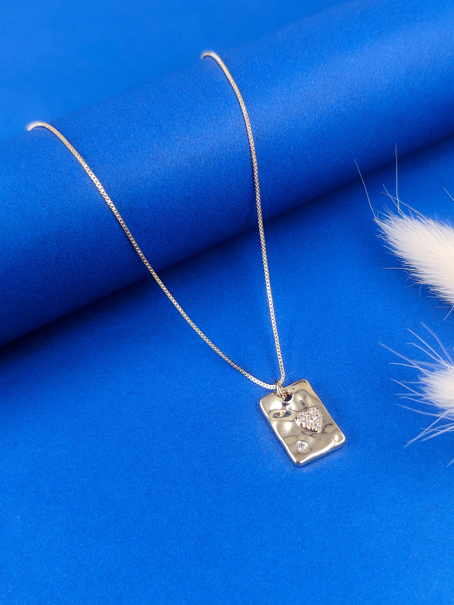 Heart Bar Necklace