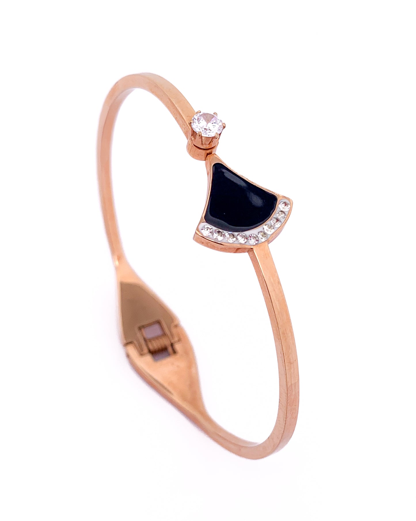 Black Cassy Bracelet Band