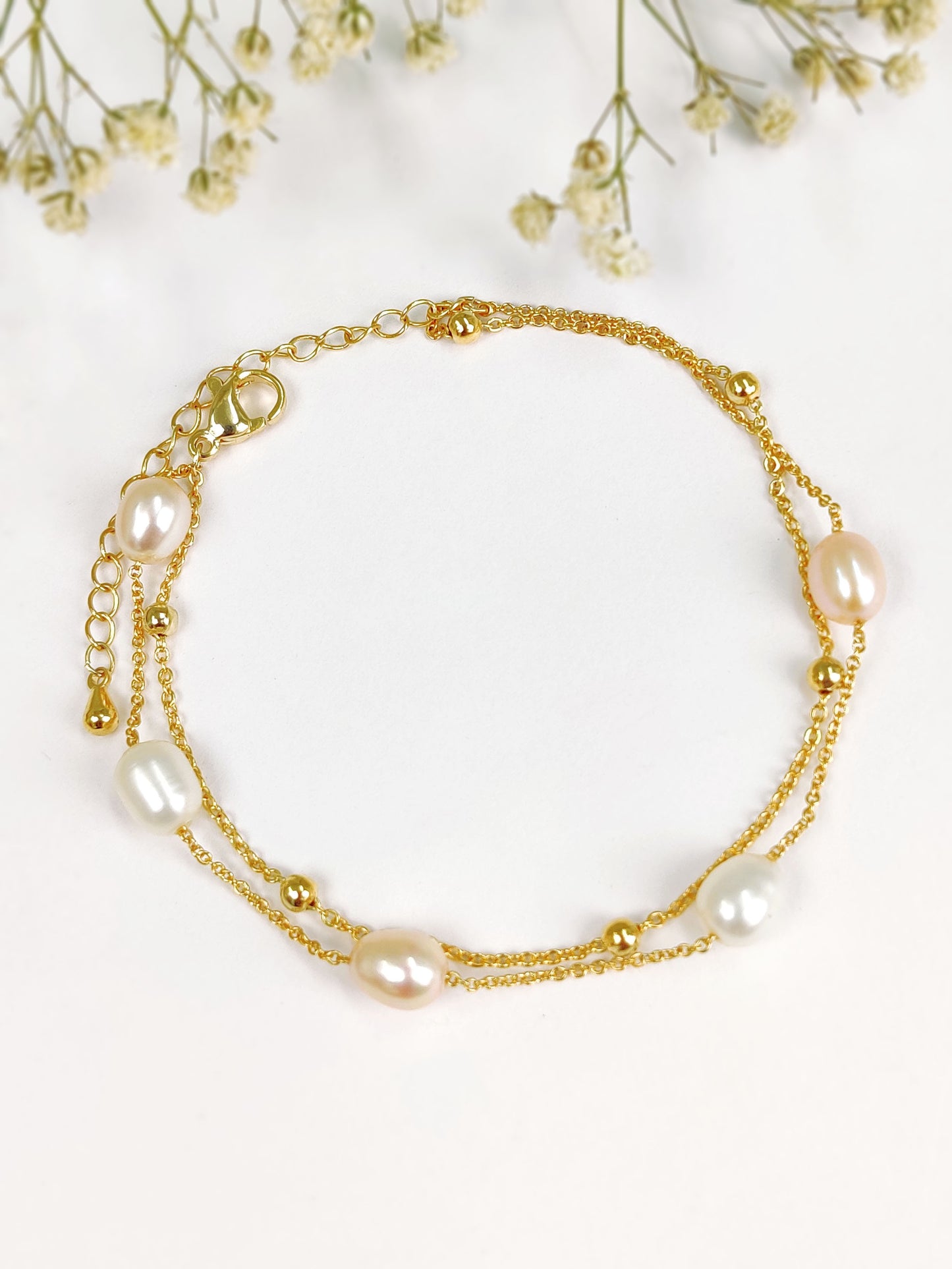 Pearl Layered Bracelet