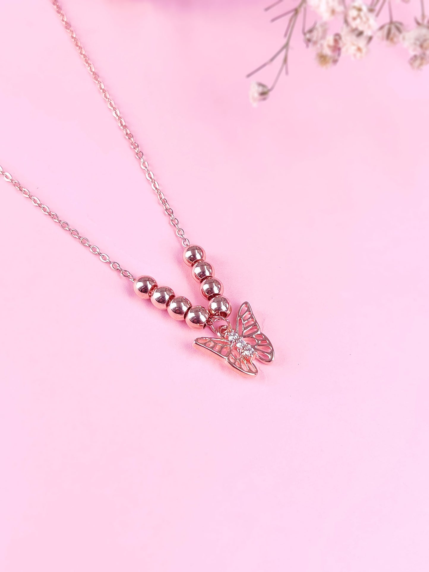 Butterfly Charm Necklace