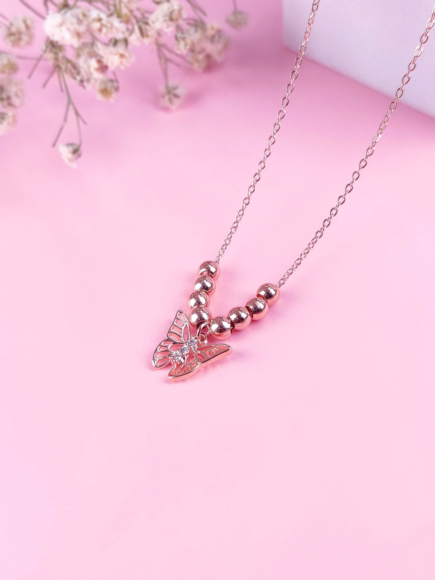 Butterfly Charm Necklace