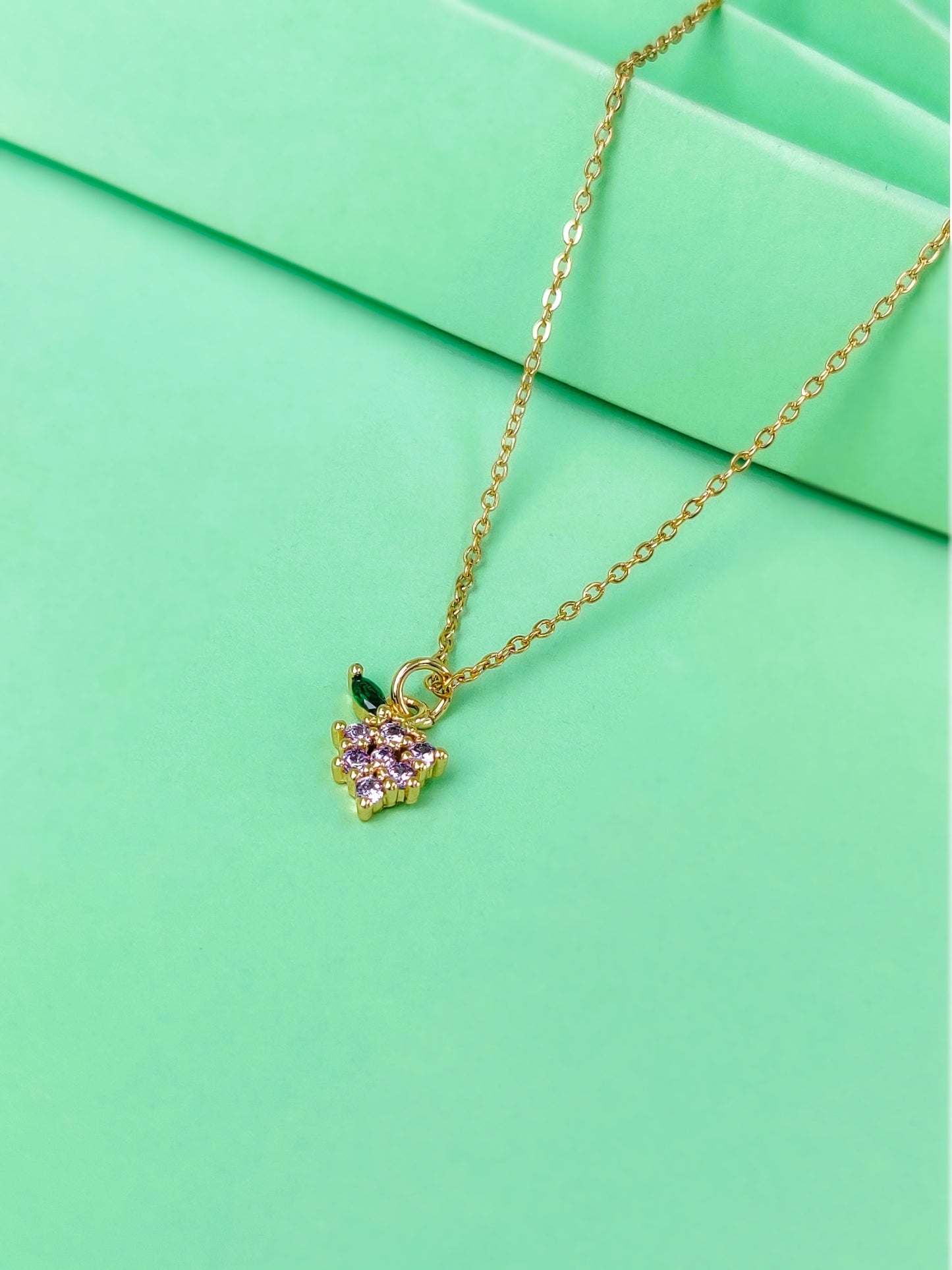 Grapes Drop Necklace