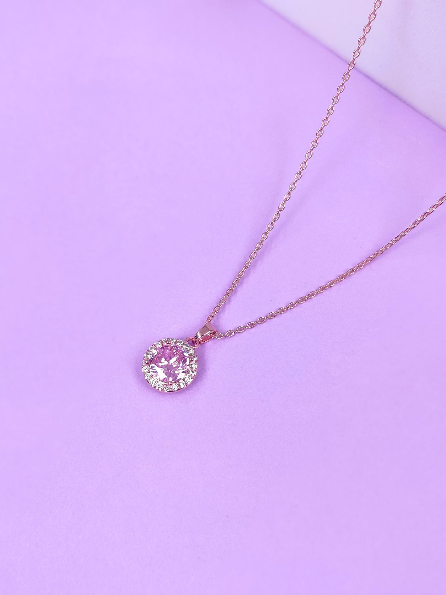Pink Glow Necklace