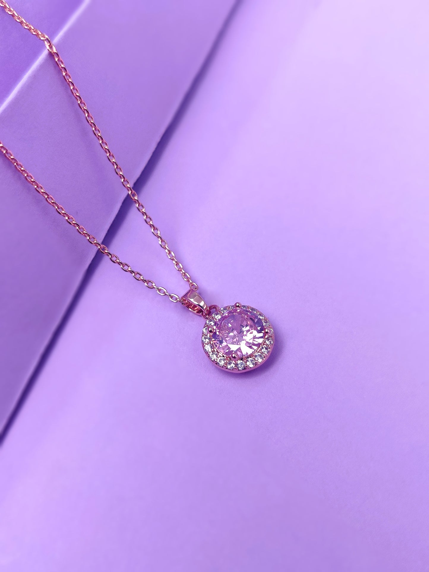 Pink Glow Necklace